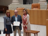 Durante el acto se ha entregado un reconocimiento a personas con mayor número de donaciones a lo largo de su vida