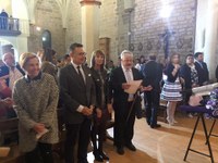 La Presidenta ha participado en la procesión del Santo Cristo de la Trinidad en Hormilla