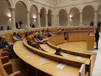 La Presidenta durante su intervención en el acto