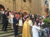La Presidenta participa en las fiestas de Alfaro en honor a San Roque y San Ezequiel