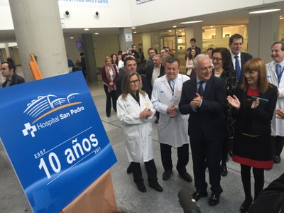 Inauguración exposición 10º aniversario del San Pedro