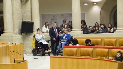 Cierre del Acto de la Lectura de la Constitución Española