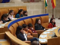 Diputados por un día de Aldeas Infantiles