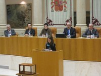 Acto "Diputados por un día" de Aldeas Infantiles