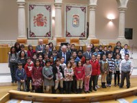 Acto "Diputados por un día" de Aldeas Infantiles