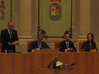 Manuel Marín, presidente de honor del Pleno Institucional conmemorativo del XXIX Aniversario de la Constitución