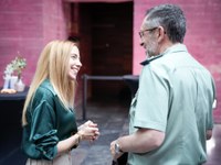 Marta Fernández Cornago asiste a la recepción oficial de la UAR Gladiator Race