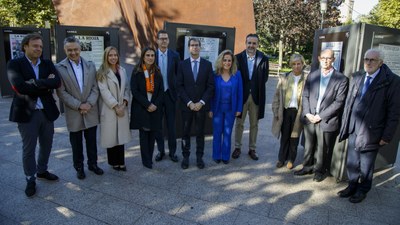 Inauguración de la muestra de portadas de Diario La Rioja