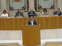 Presentación en Pleno del Informe anual de la Defensoría