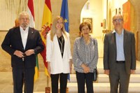 Recepción a los directores de las Academias de la Lengua de México, Colombia y Ecuador