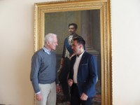 Reunión con el alcalde de Logroño