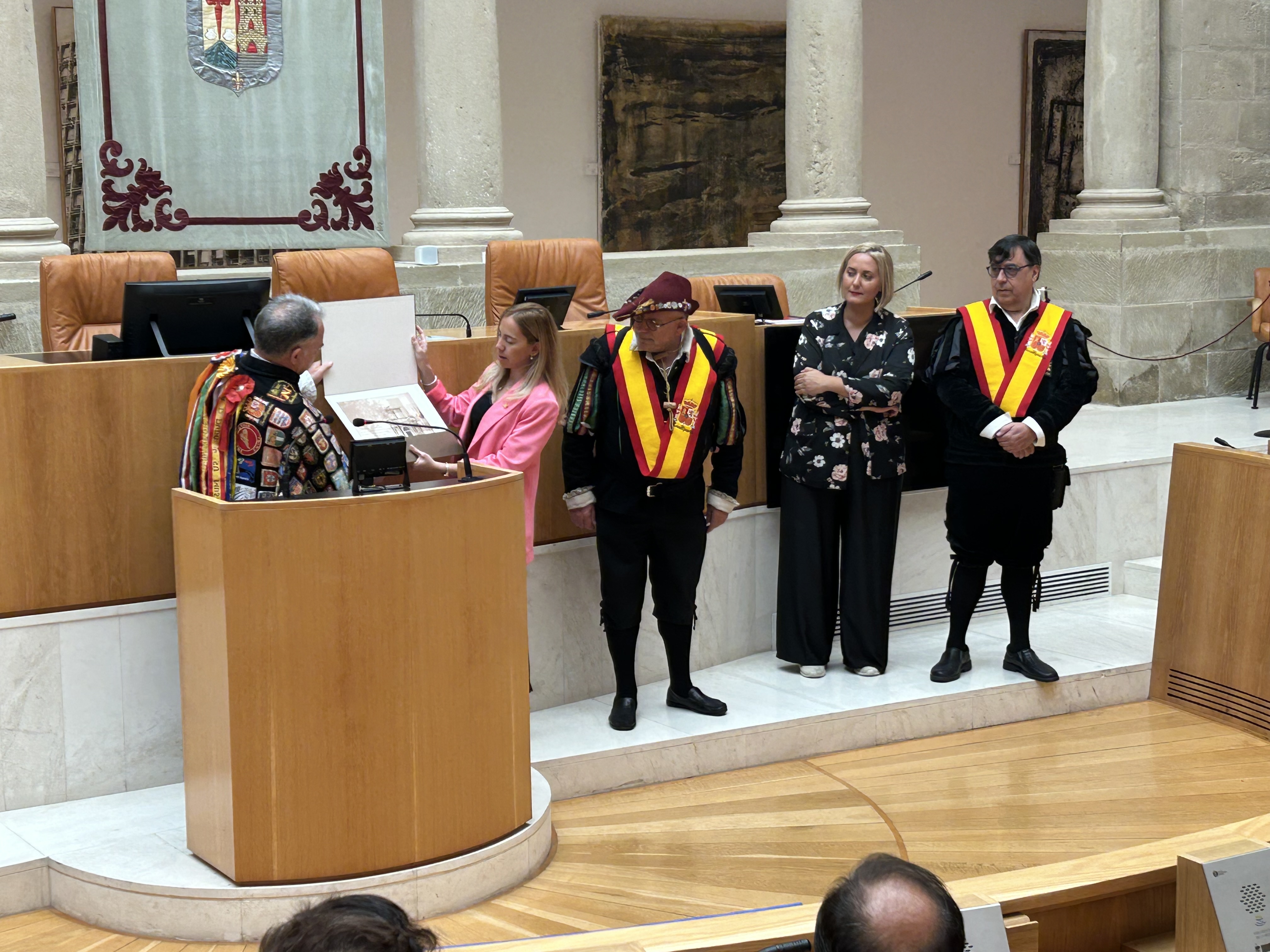 Recepción a Tuna España 1