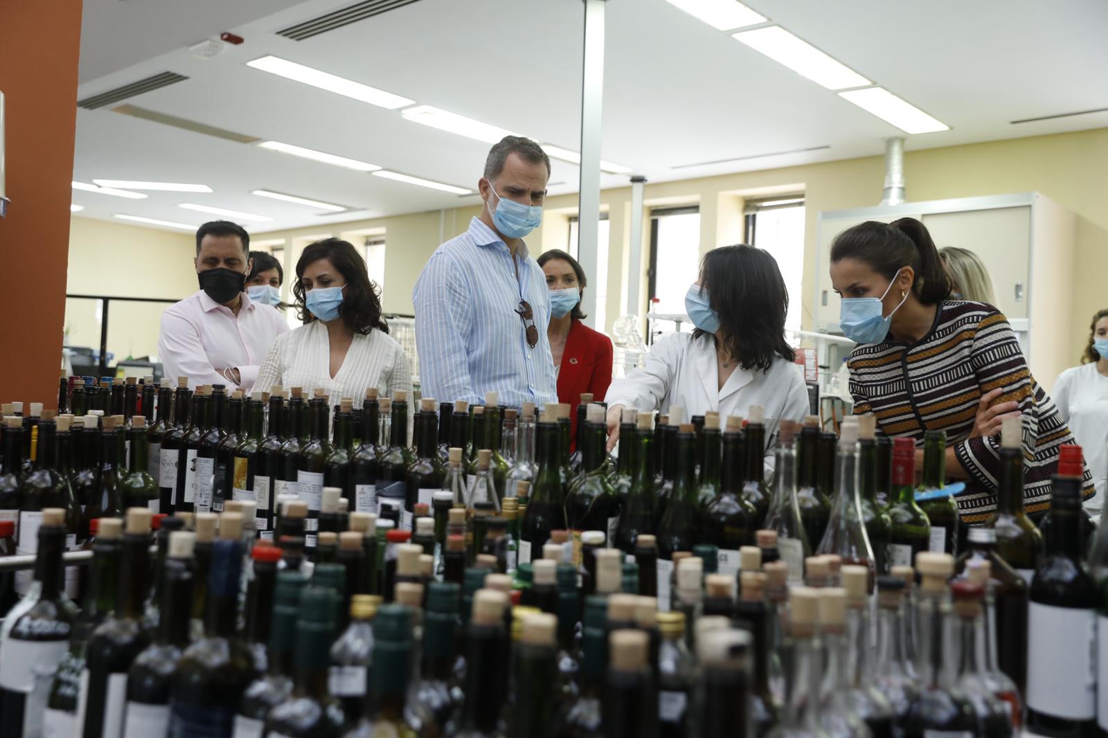 Visita a La Rioja de SSMM los Reyes