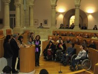 Asociaciones de Discapacitados reclaman "Dignidad y Justicia para todas las personas" en el Parlamento