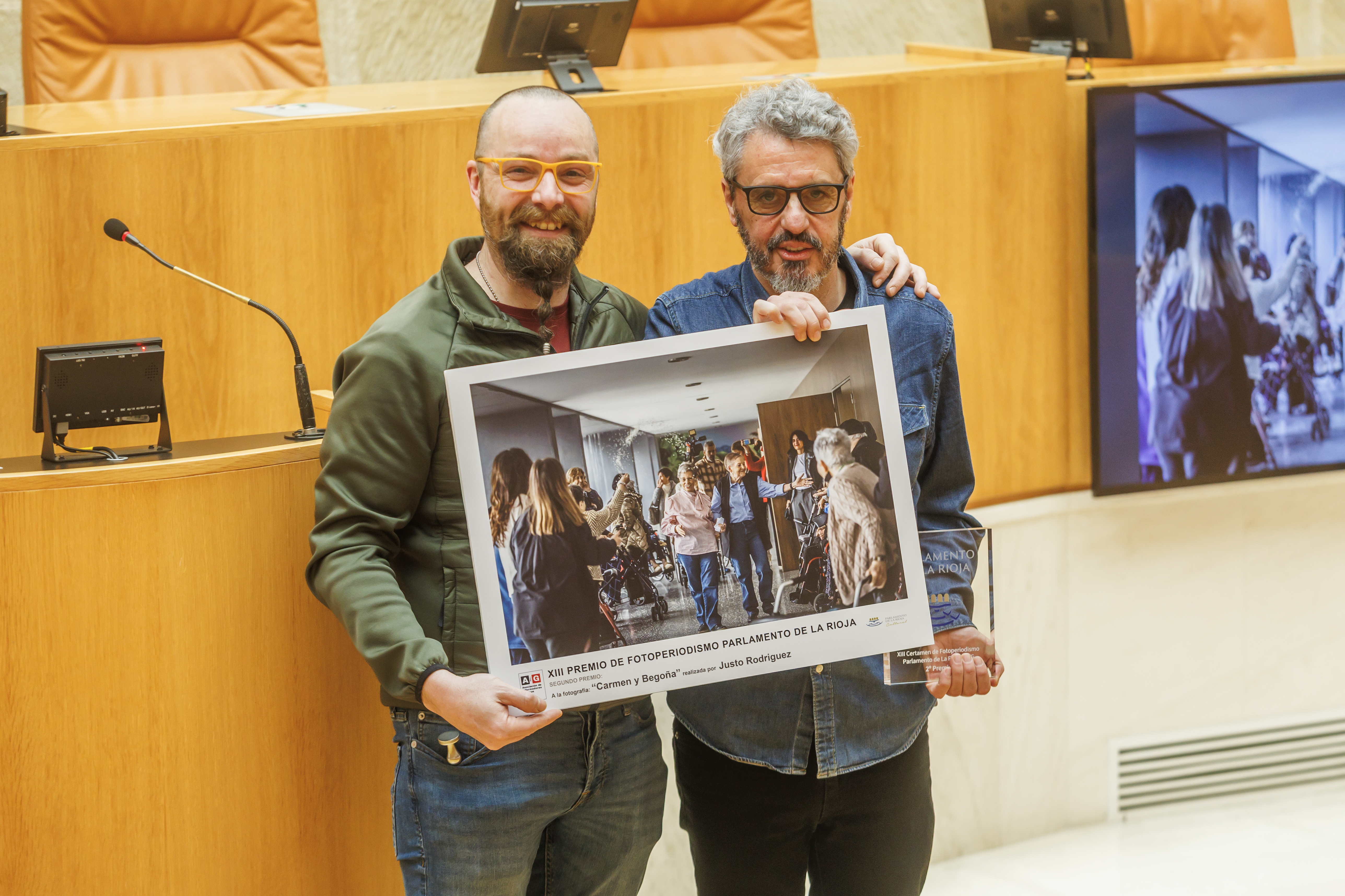 Entrega de galardones del XIII Premio de Fotoperiodismo de La Rioja