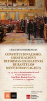 El Parlamento de La Rioja colabora en el ciclo de conferencias sobre el constitucionalismo en tiempos de Sagasta