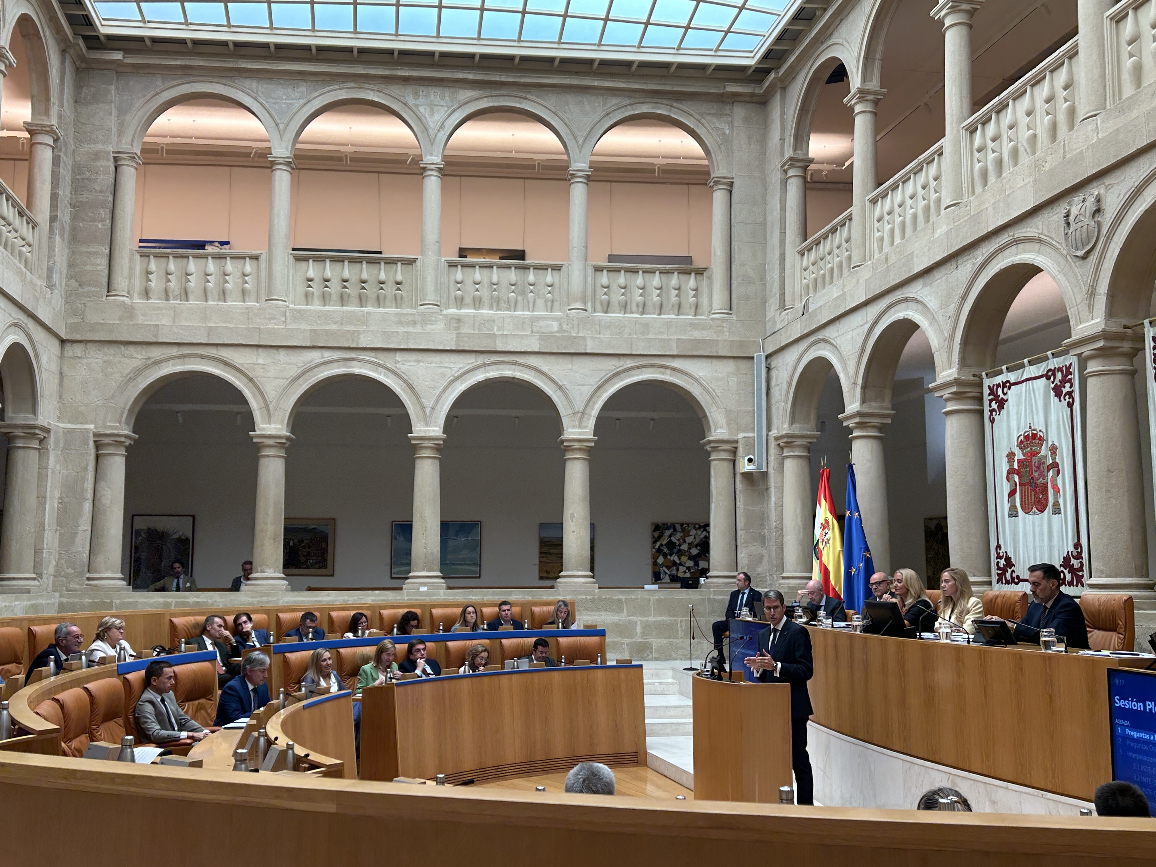 Pleno del Parlamento