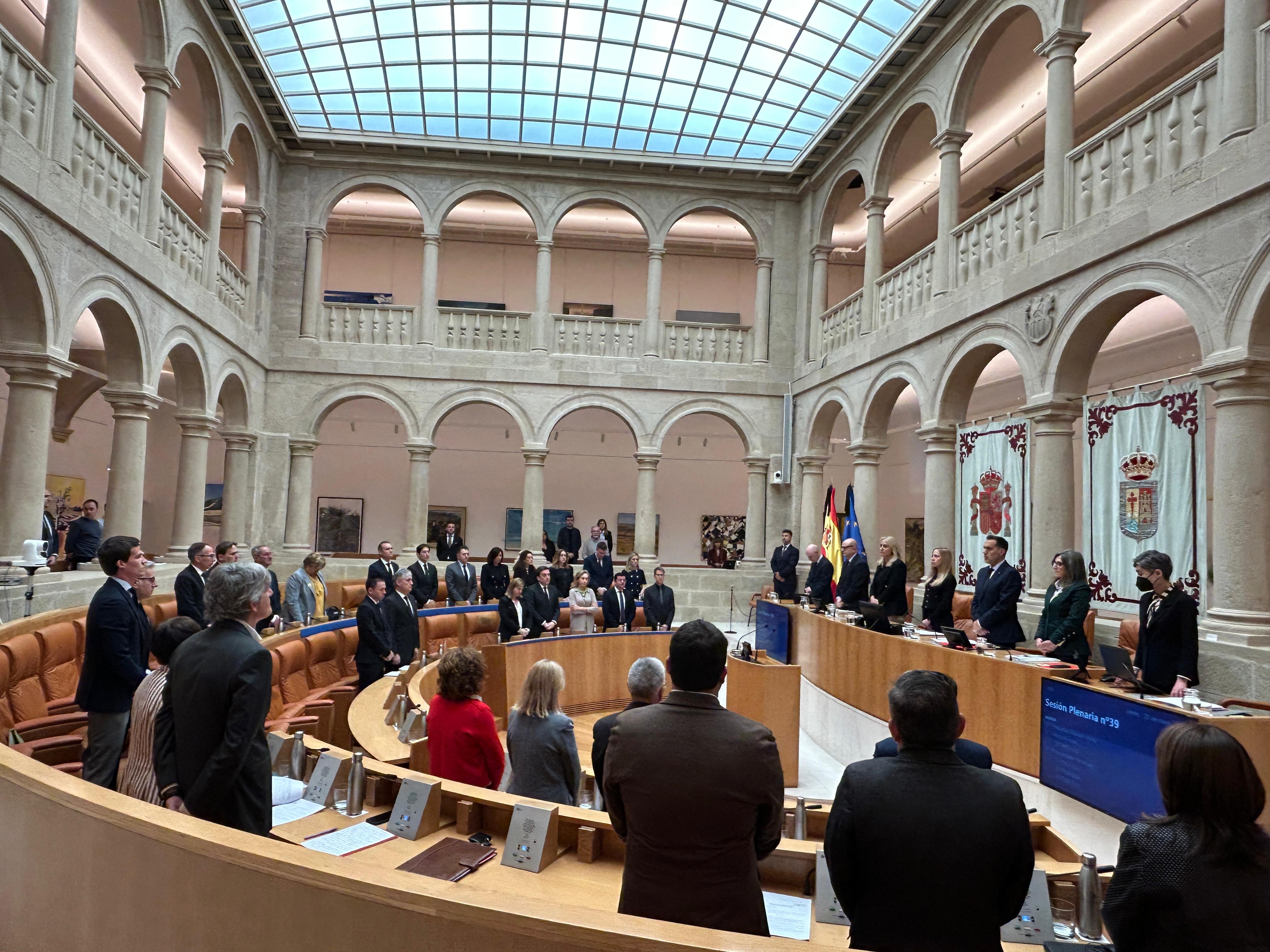 Minuto de silencio en memoria de David Mena Ibáñez