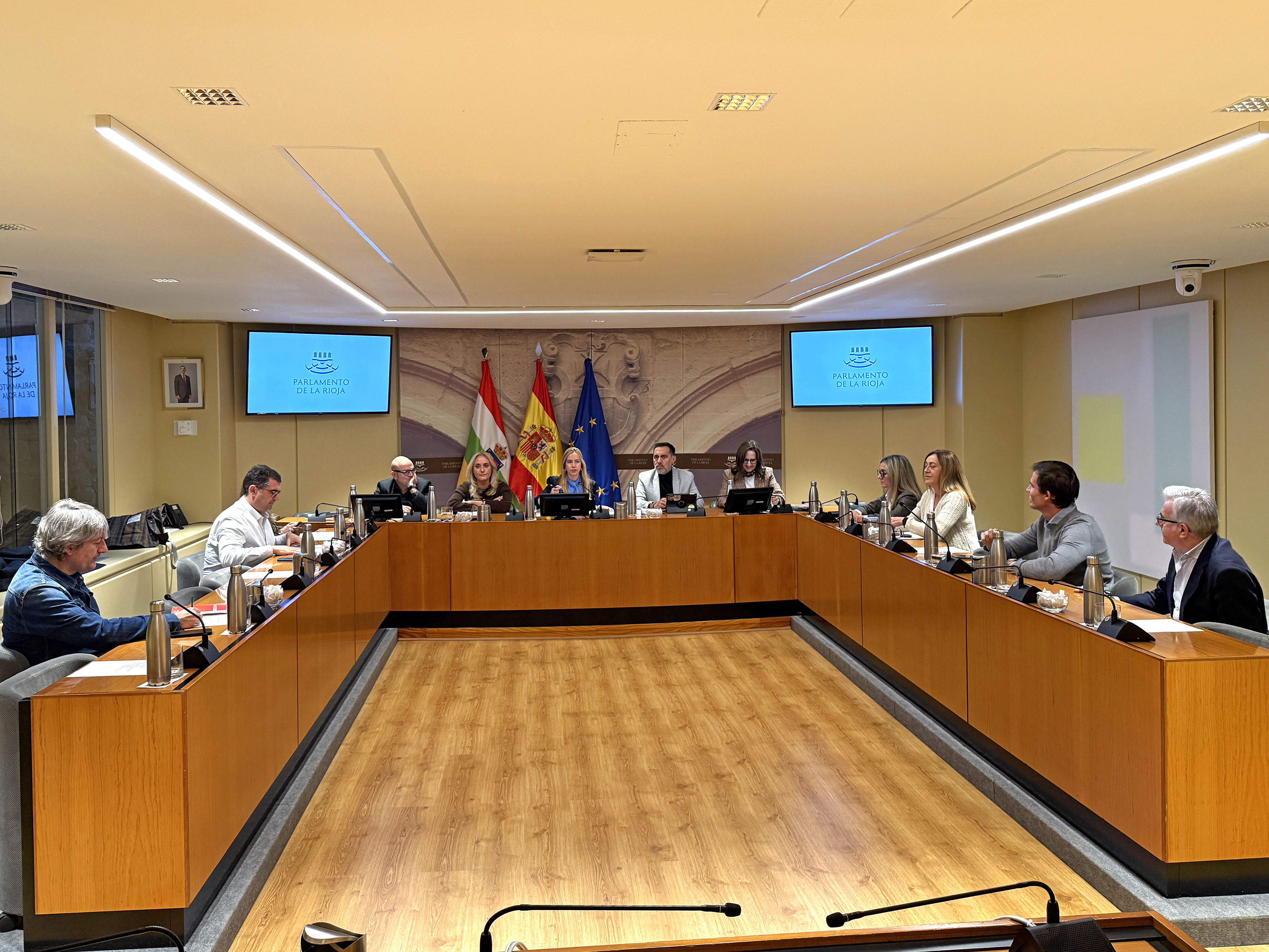 Reunión de la Mesa del Parlamento