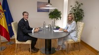 Gonzalo Capellán se reúne con Cristina Maiso
