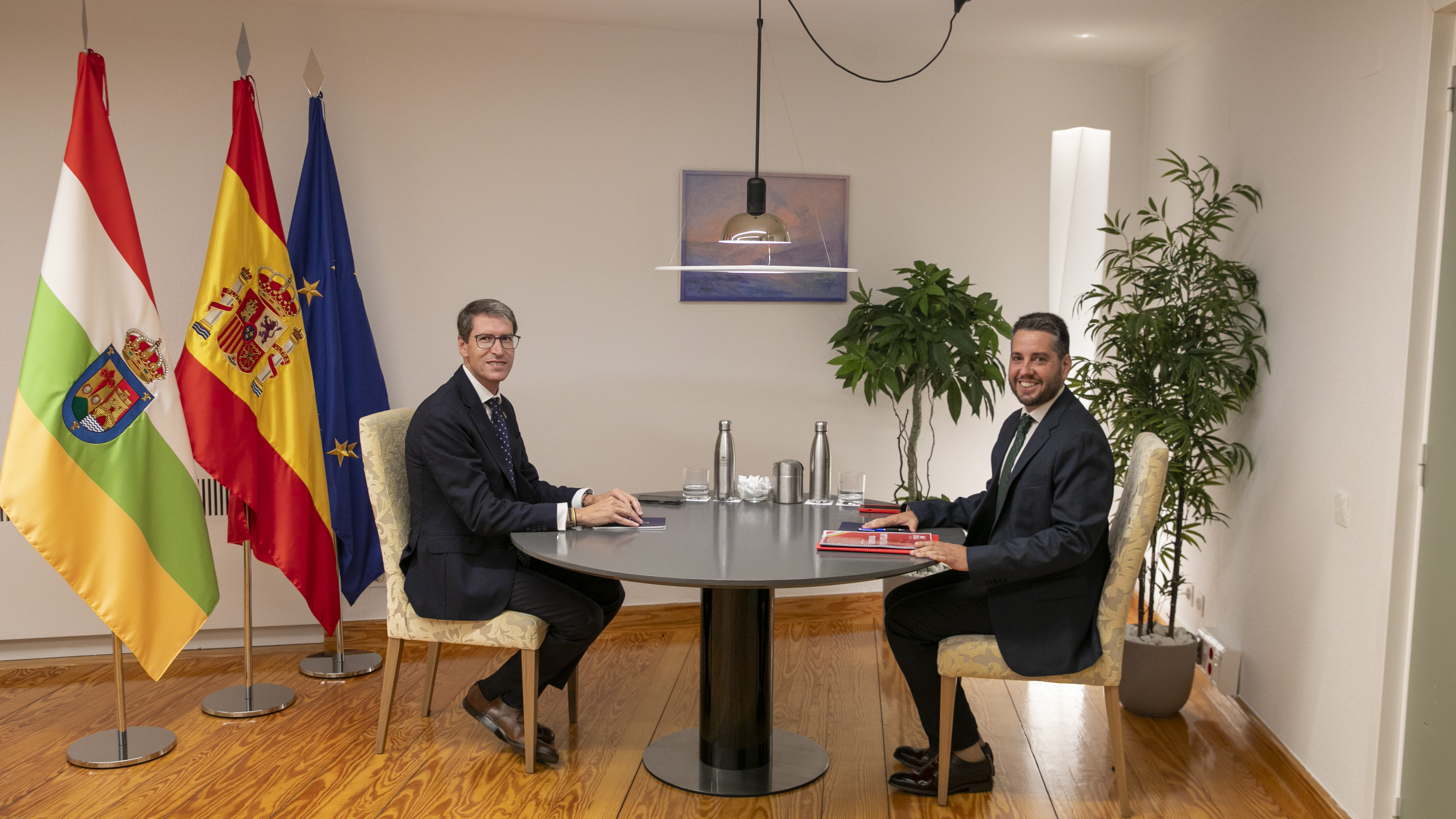 Gonzalo Capellán se reúne con Javier García