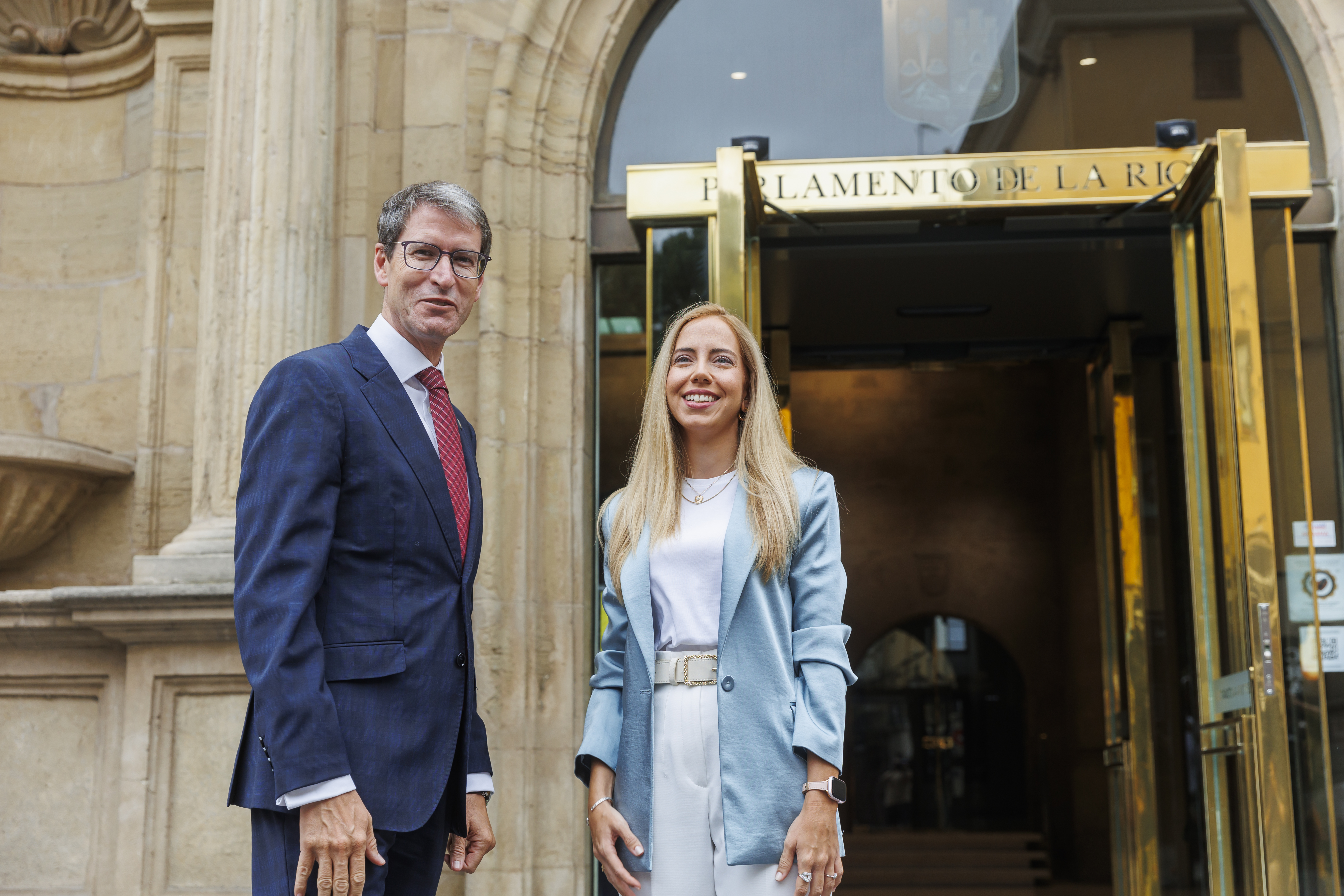 Reunión institucional con el presidente del Gobierno de La Rioja