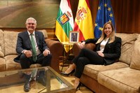 Reunión de Marta Fernández y Javier Marca