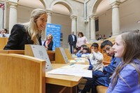 Pleno infantil Diputados por un día