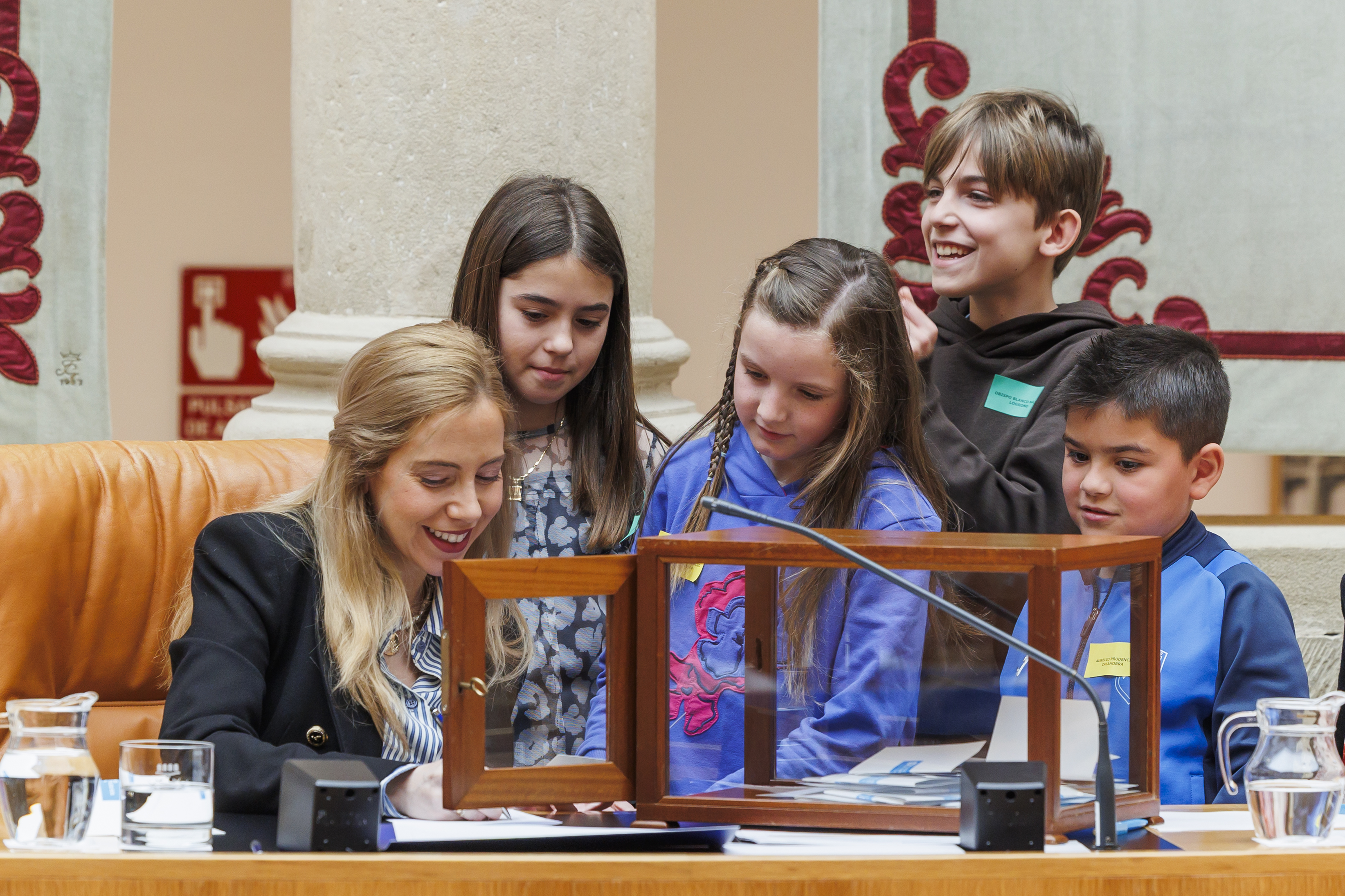 Pleno infantil Diputados por un ía