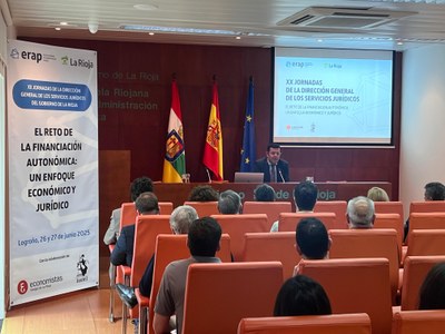 XX Jornadas de la Dirección General de los Servicios Jurídicos del Gobierno de La Rioja