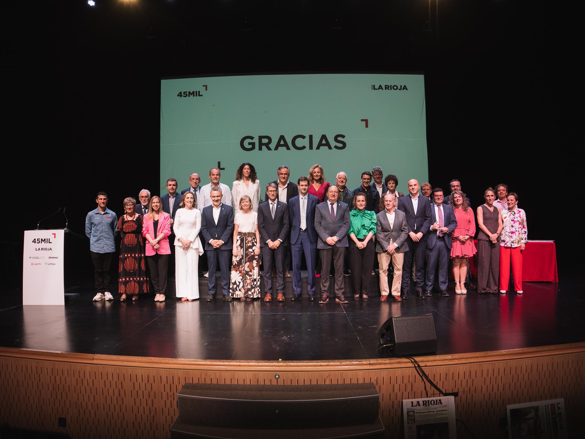 Gala 45.000 números de Diario La Rioja