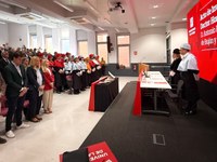 Fernández Cornago asiste a la investidura de Fernández de Buján como doctor honoris causa de la UR