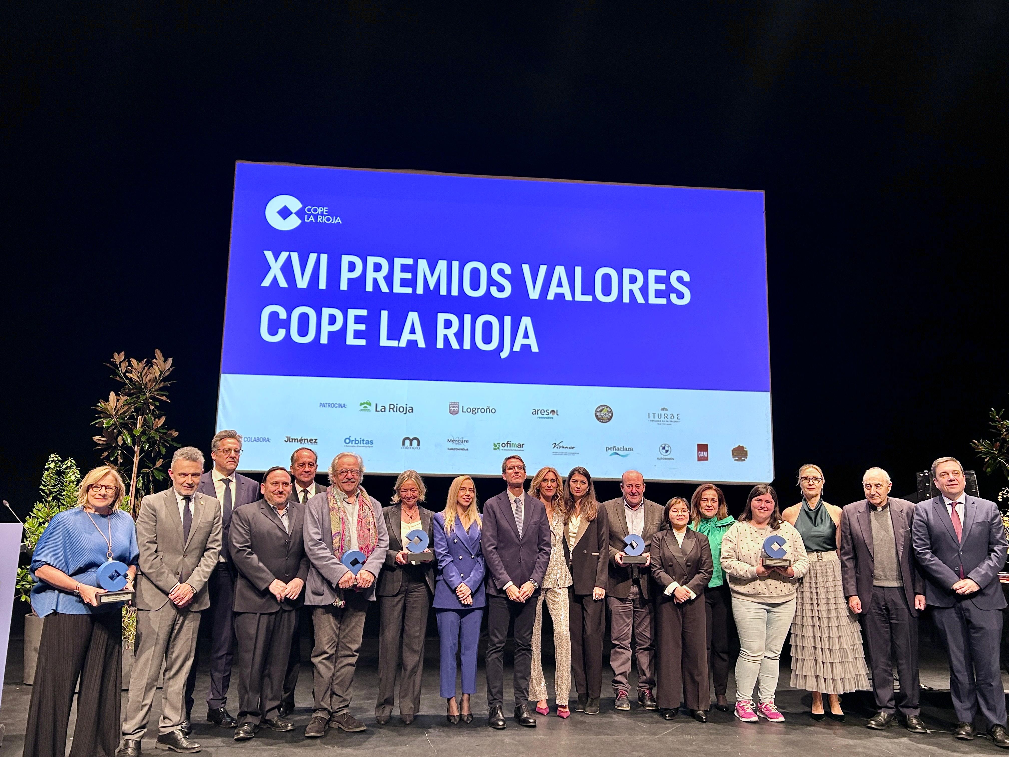 XVI Premios Valores COPE Rioja