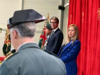 Fernández Cornago participa en el acto del 182º aniversario de la Fundación de la Guardia Civil