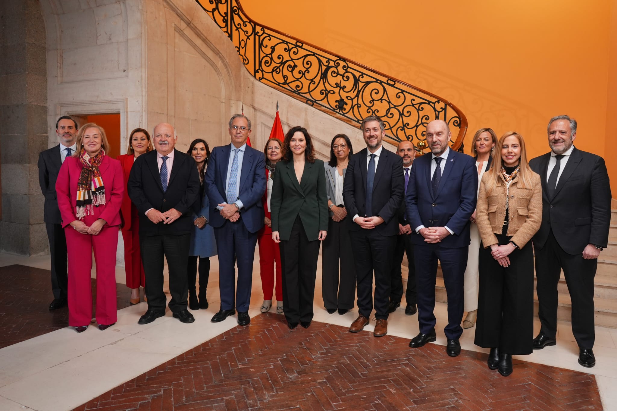 Recepción a los presidentes de parlamentos autonómicos