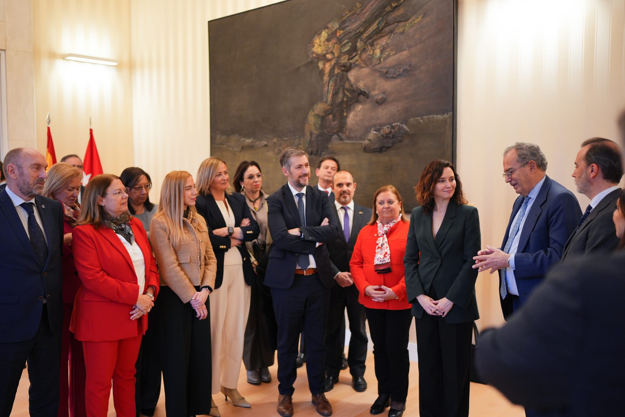 Recepción a los presidentes de parlamentos autonómicos