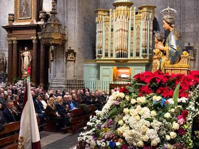 Fernández Cornago ha participado en los actos en honor de la patrona de Logroño