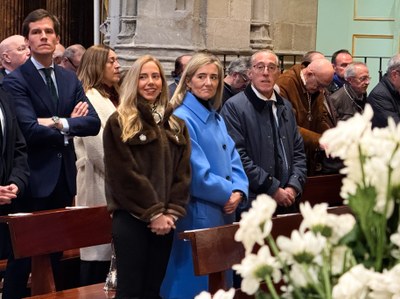 Fernández Cornago ha participado en los actos en honor de la patrona de Logroño