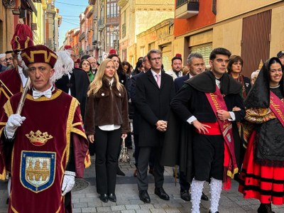 Fernández Cornago ha participado en los actos en honor de la patrona de Logroño