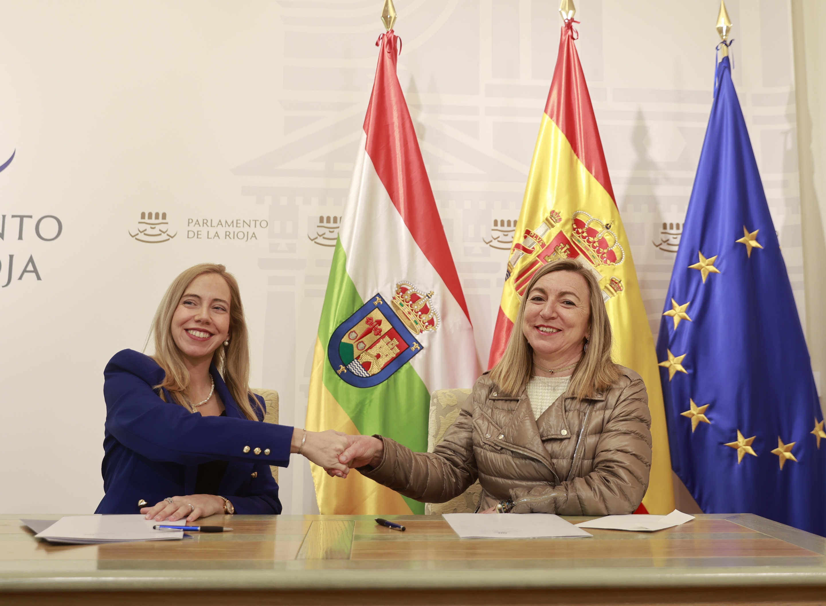 Acuerdo Parlamento de la Rioja-Universidad de La Rioja