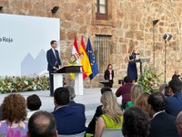 Gonzalo Capellán ha tomado posesión de su cargo como presidente de la Comunidad Autónoma de La Rioja