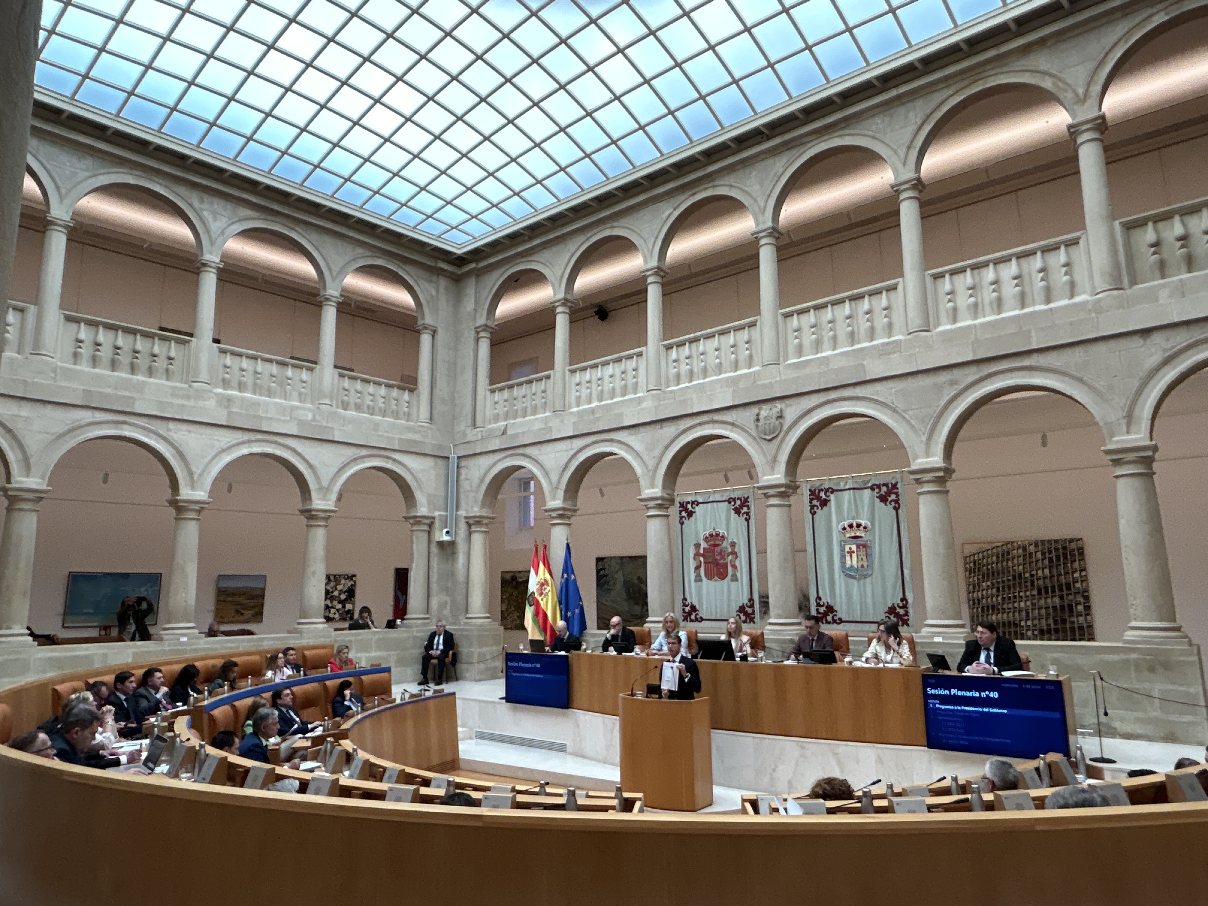 Pleno del Parlamento