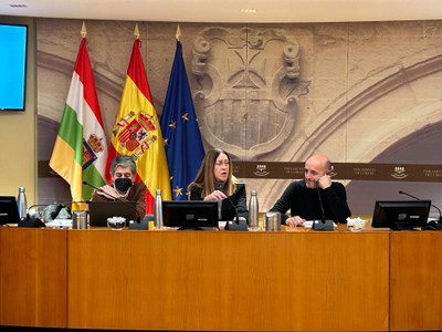 Comparecencia de Chechu León