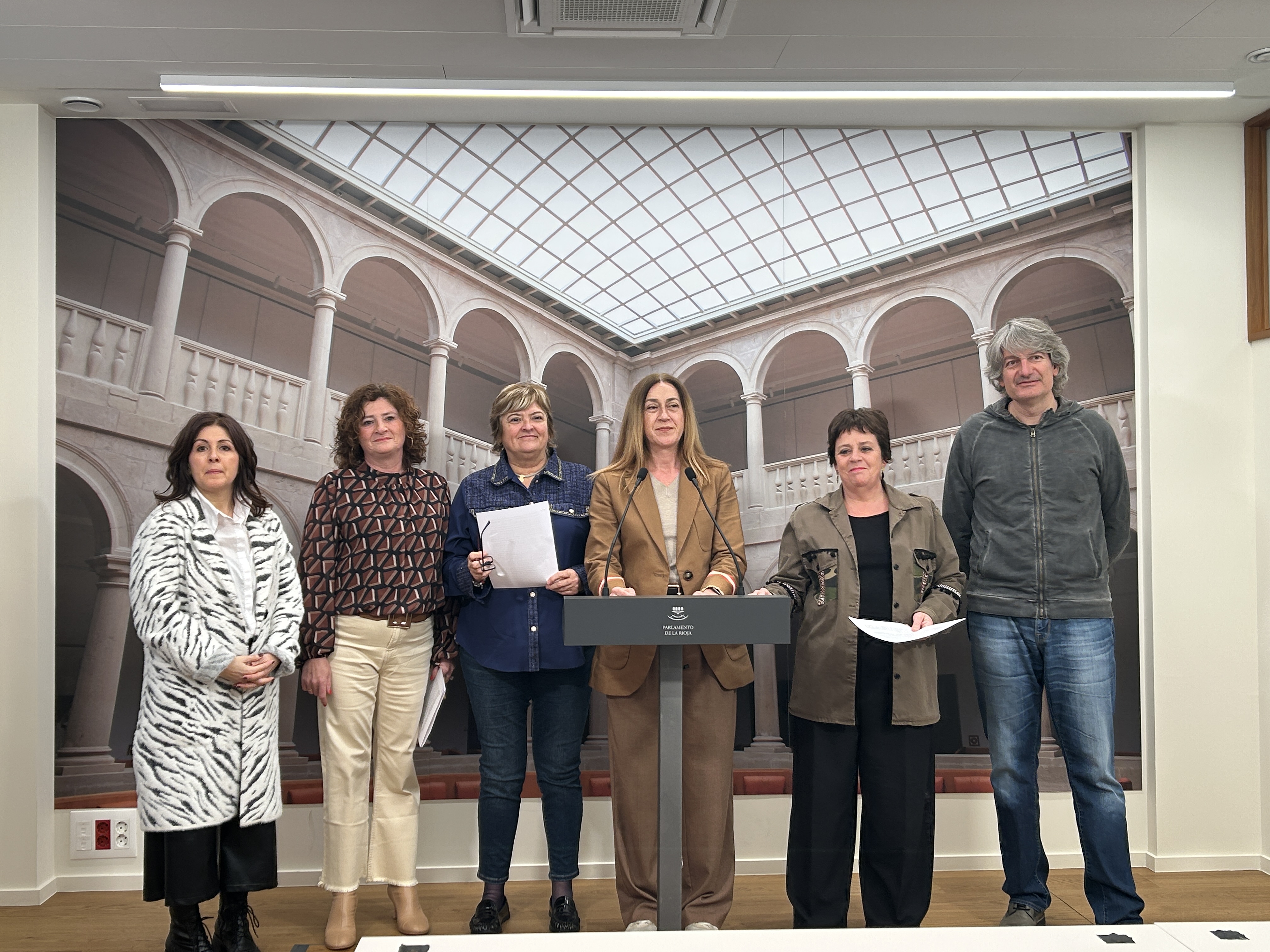 Miembros de la Ponencia Paz y Libertad en el Sáhara