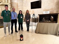 La Luz de la Paz de Belén llega al Parlamento de La Rioja