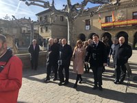 La Presidenta acompaña a los vecinos de San Vicente de la Sonsierra en los actos en honor de su patrón