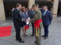 La Presidenta asiste al izado de bandera y al festival de Música Militar que se celebra con motivo del Día de las Fuerzas Armadas