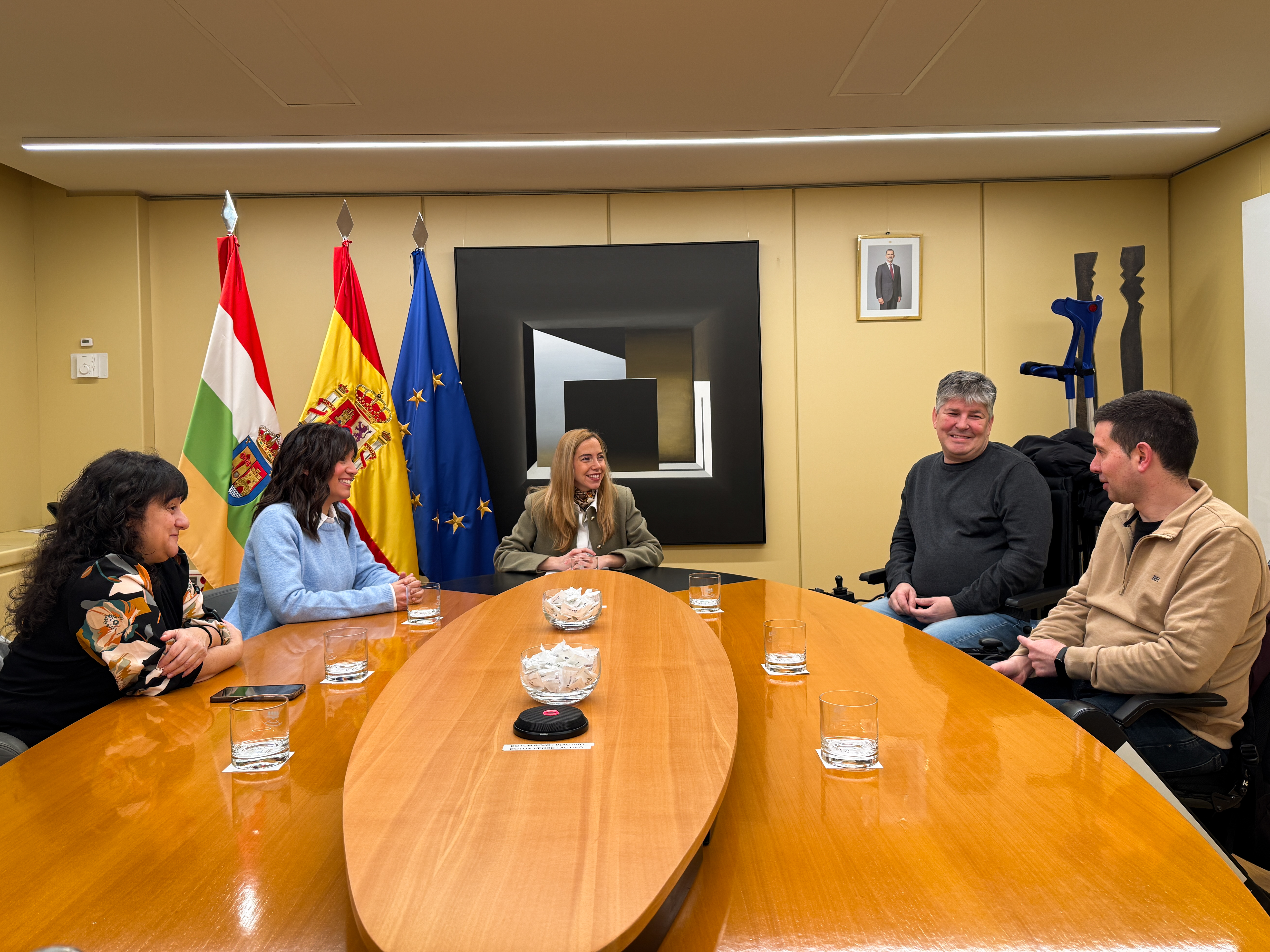 La presidenta ha recibido a responsables de ARDEM