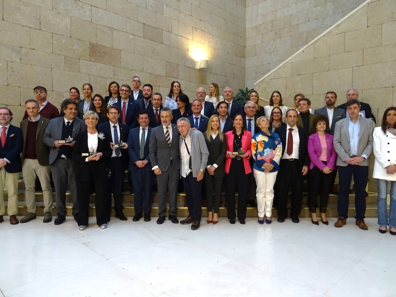 Acto de entrega de la Estrella de Europa