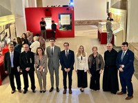 Inauguración de la exposición 'AutorIA. La Rioja, tierra del español'